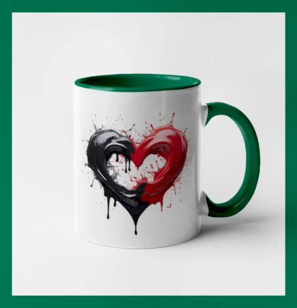 Srdce rozprsknuté - Farby Čiernej Hory