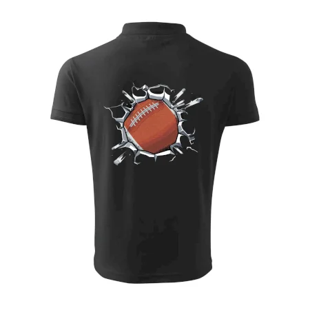 Americký futbal lopta v triku
