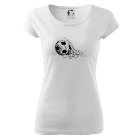 Futbalová lopta - kresba ceruzkou