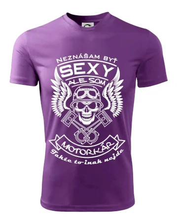 Neznášam byť sexy - motorkár