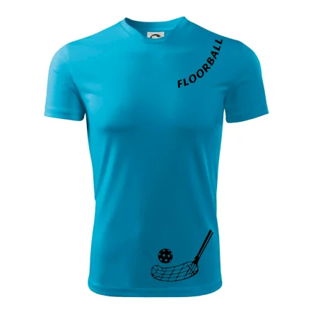 Floorball nápis šikmo