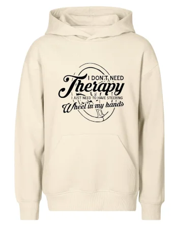 Okrúhly nápis -  I don't need therapy wheel in my hands