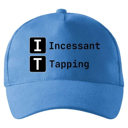 IT Nápis Incessant Tapping