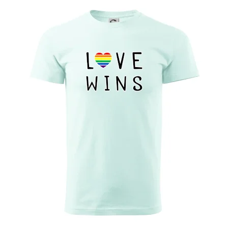 Love wins nápis