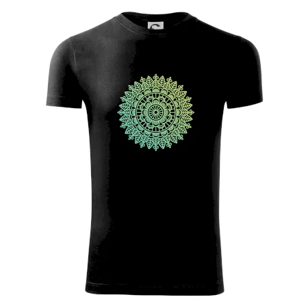 Mandala zelenožlutá