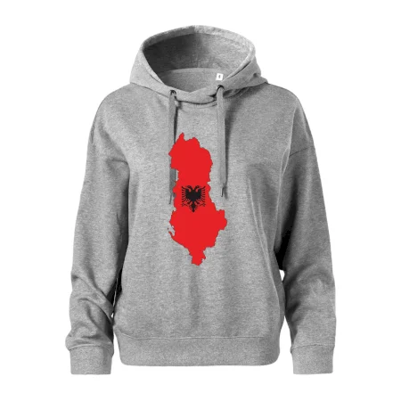 Albánsko mapa a znak