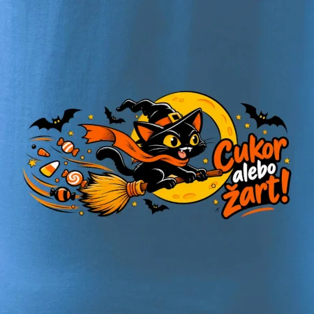 Cukor alebo žart - čierna mačka na metle