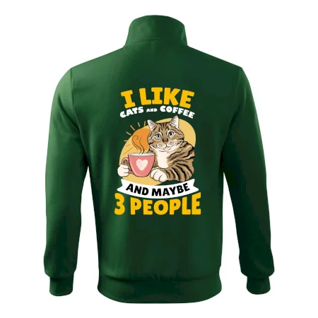 I like cats and coffee and maybe 3 people