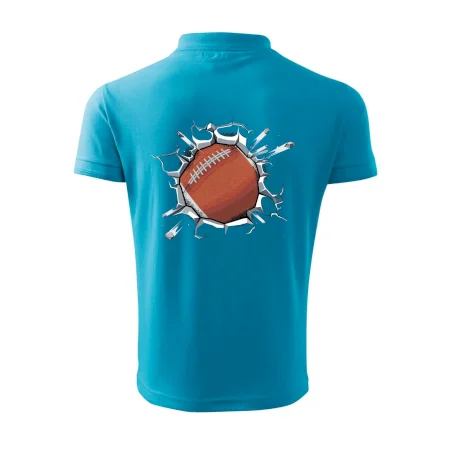 Americký futbal lopta v triku