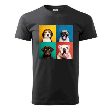 Psi šteňatá koláž