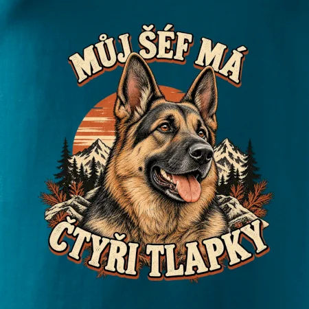 Můj šéf má čtyři tlapky - německý ovčák