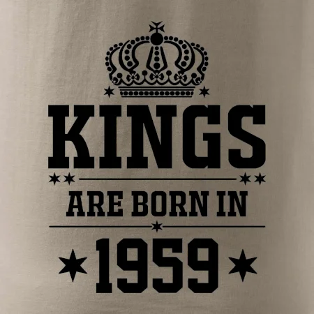 Kings are born in 1959