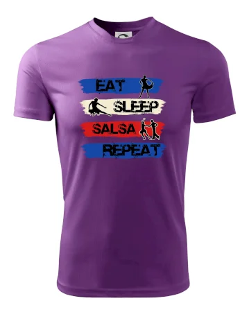 Eat sleep salsa repeat