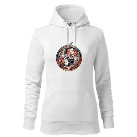 Yin & Yang Koi kapor - oranžový