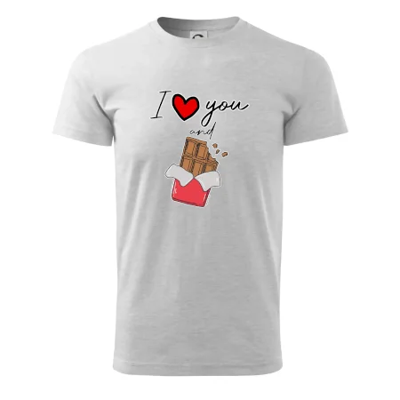 I love you and chocolate