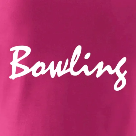 Bowling nápis písacie