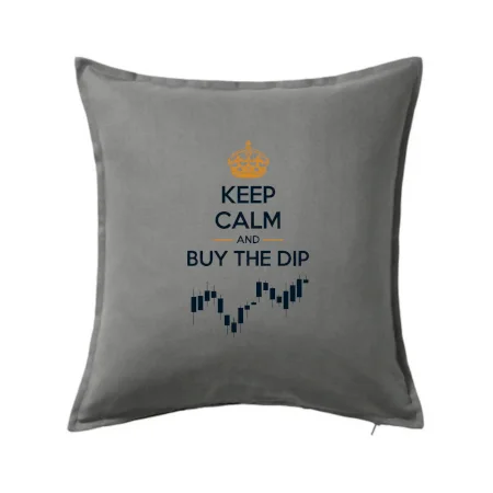 Keep Calm and Buy the Dip - koruna a graf