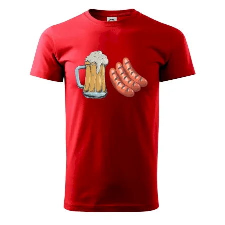 Pivo a klobása