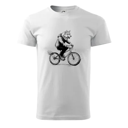 Vlk na bicykli