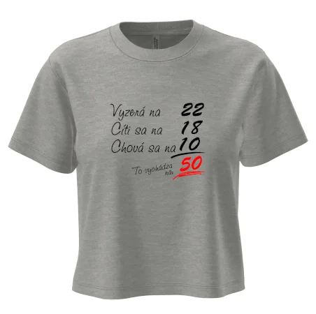Vyzerá, cíti sa, chová sa - 50 rokov