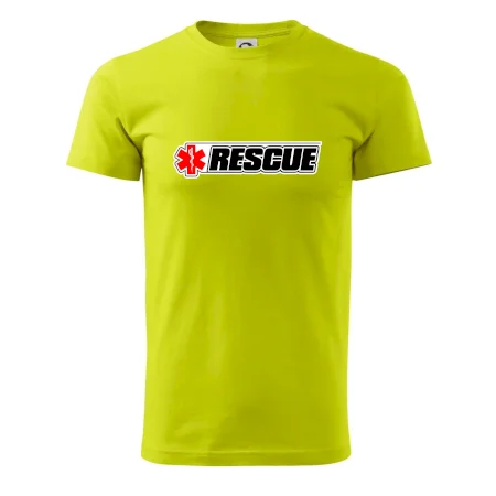Záchranár rescue kríž červený