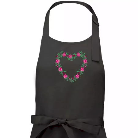 Červené tulipánové srdiečko (Pecka design)