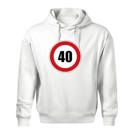 Dopravná značka - obmedzenie rýchlosti 40