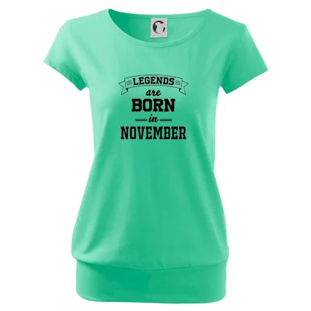 Legends are born in November