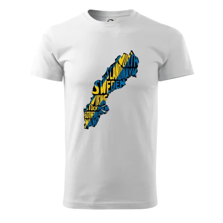 Mapy - názvy miest - Švédsko