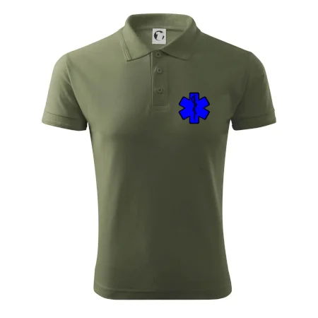 Rescue - Hviezda na prsníku + nápis na chrbte