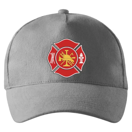 Fire department logo červené