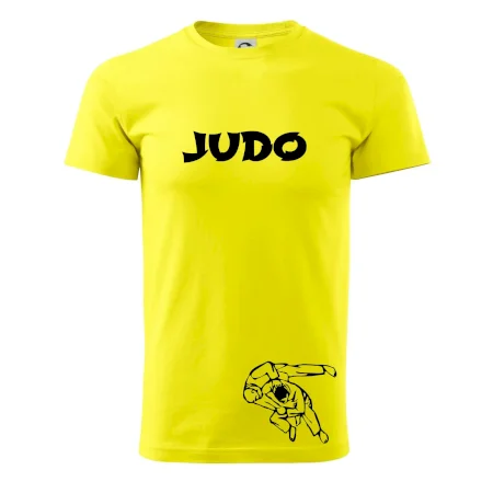 Judo nápis + postavy