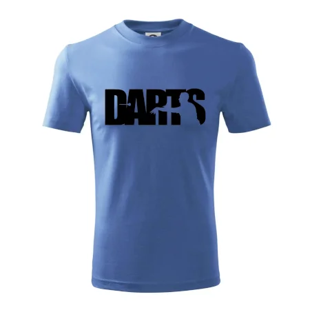 Darts - nápis so šípkarom