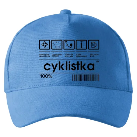 Čiarový kód - cyklista / cyklistka