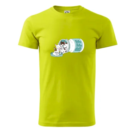 Bullterrier Friends Forever zelené (Pecka design)