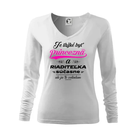 Je ťažké byť princezná riaditeľka