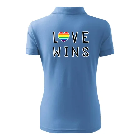 Love wins nápis