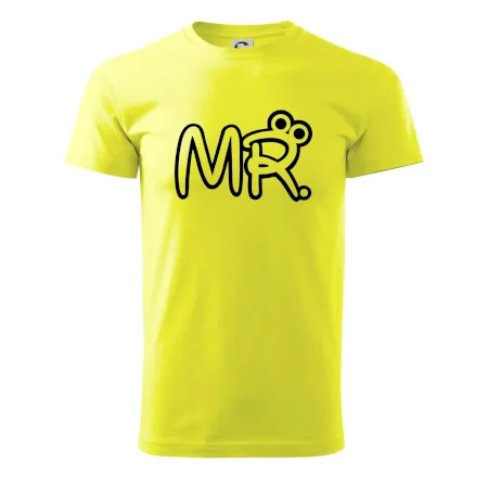 Mr, Mrs a Jr rodinná trička