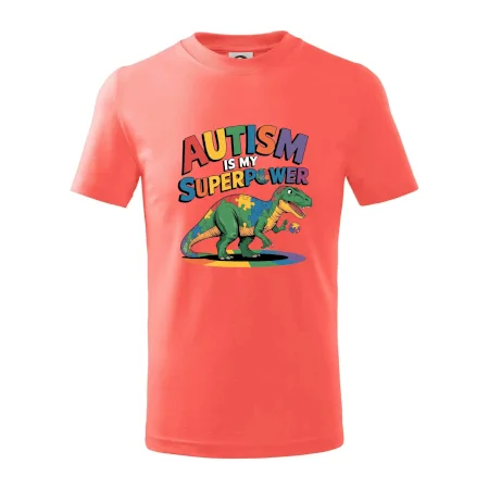 Stojící Rex Autism is my superpower