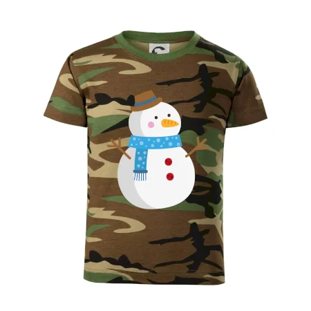 Snehuliak so šálom