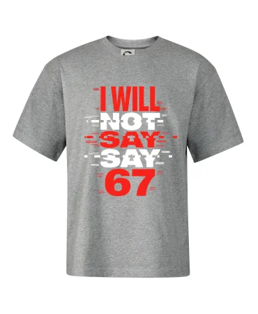 Červený - I Will Not Say SAY 67