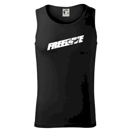 Freedive - nápis s potápačom