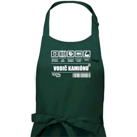 Čiarový kód - Vodič kamiónu