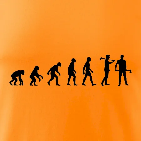 Evolúcia drevorubač - sekera