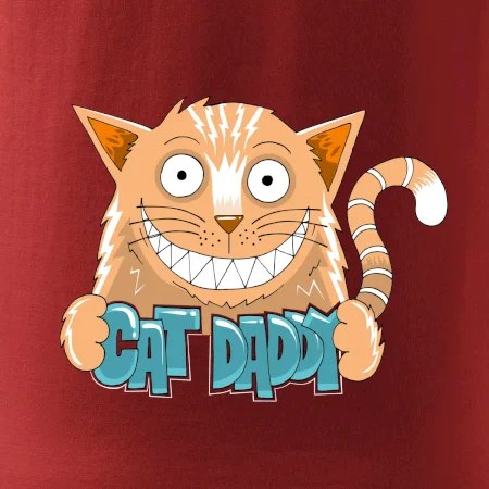 Cat daddy s vycenenými zubami (Pecka design)