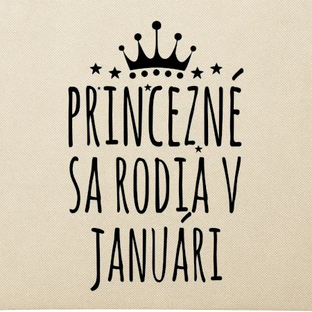 Princezné sa rodia v januári