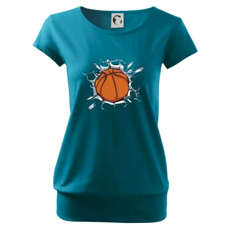Basketbal lopta v triku