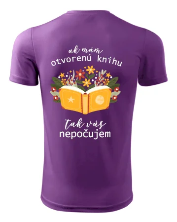 Ak mám otvorenú knihu, tak vás nepočujem