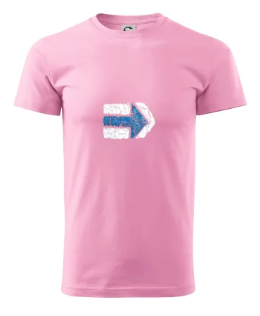 Párová turistická značka modrá