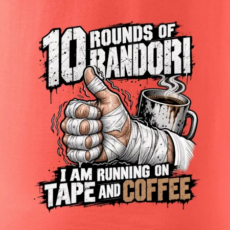 Randori 10 rounds tape and coffee